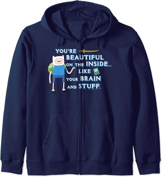 adventure time zip up hoodie